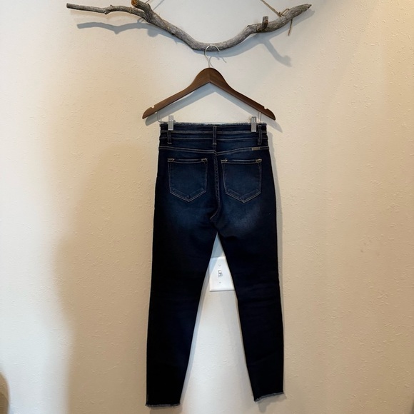 KanCan Danica High Rise Dark Wash Ankle Skinny Jeans - Picture 7 of 10